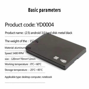 Disque dur SSD portable d&rsquo;origine, disque dur, ordinateur portable, ordinateur portable mobile, Morning, mac 500, 2023 Go, 2 To